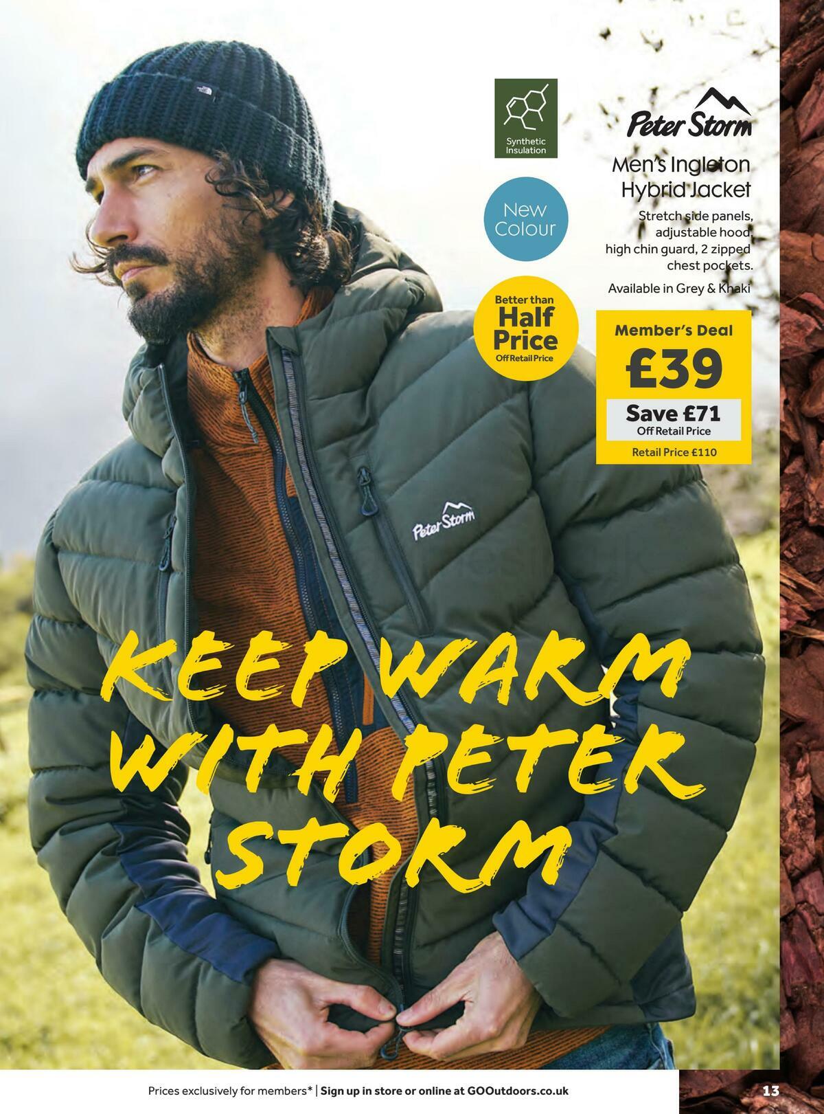 GO Outdoors Offers from 21 October