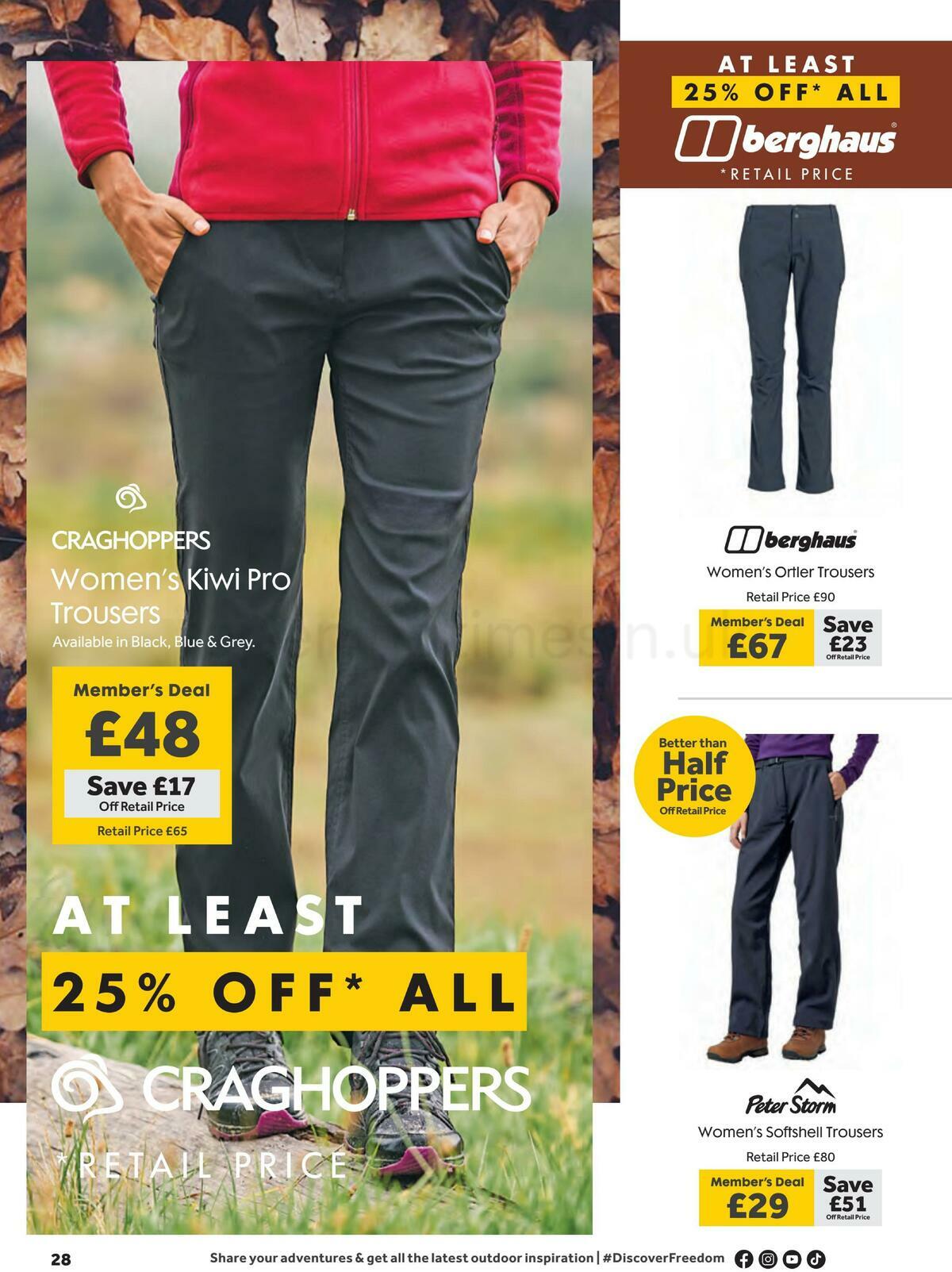 GO Outdoors Offers from 21 October