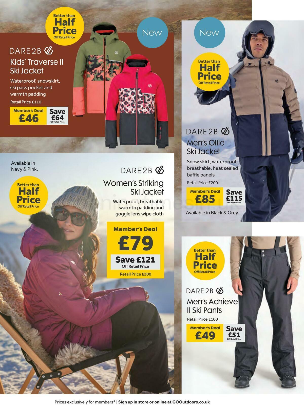 GO Outdoors Offers from 21 October