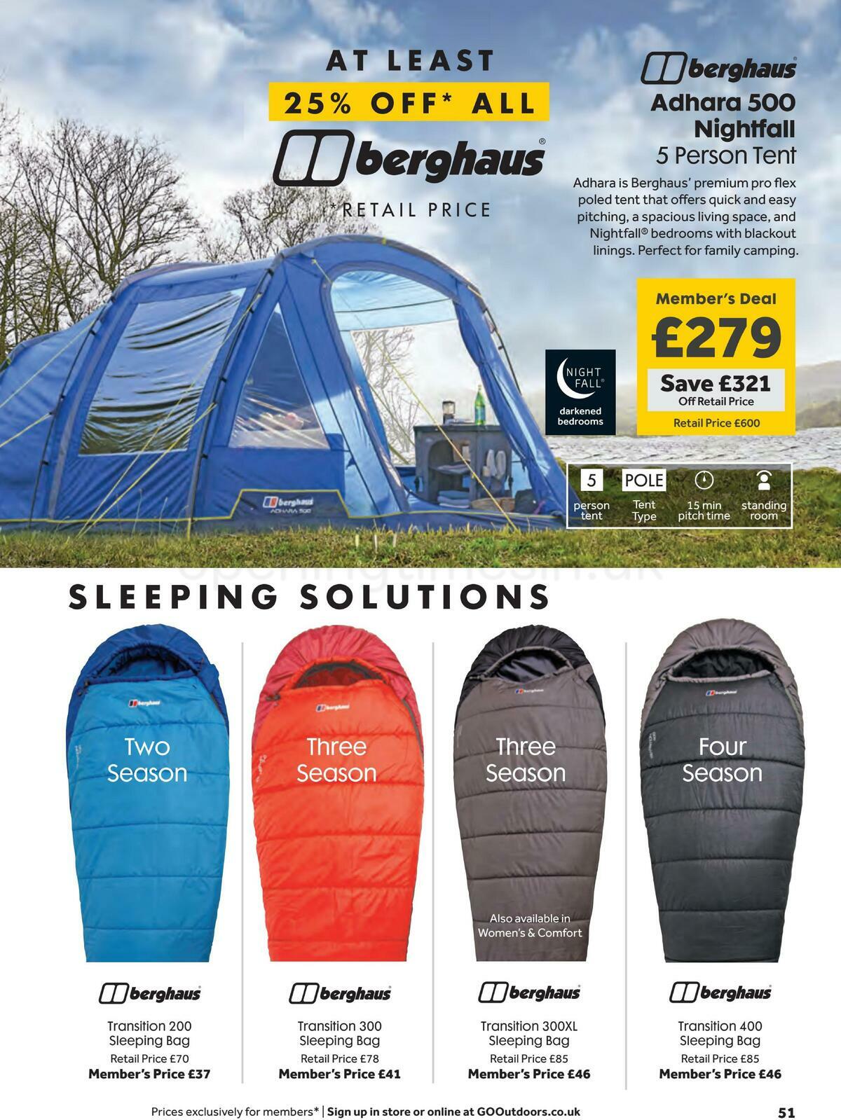 GO Outdoors Offers from 21 October