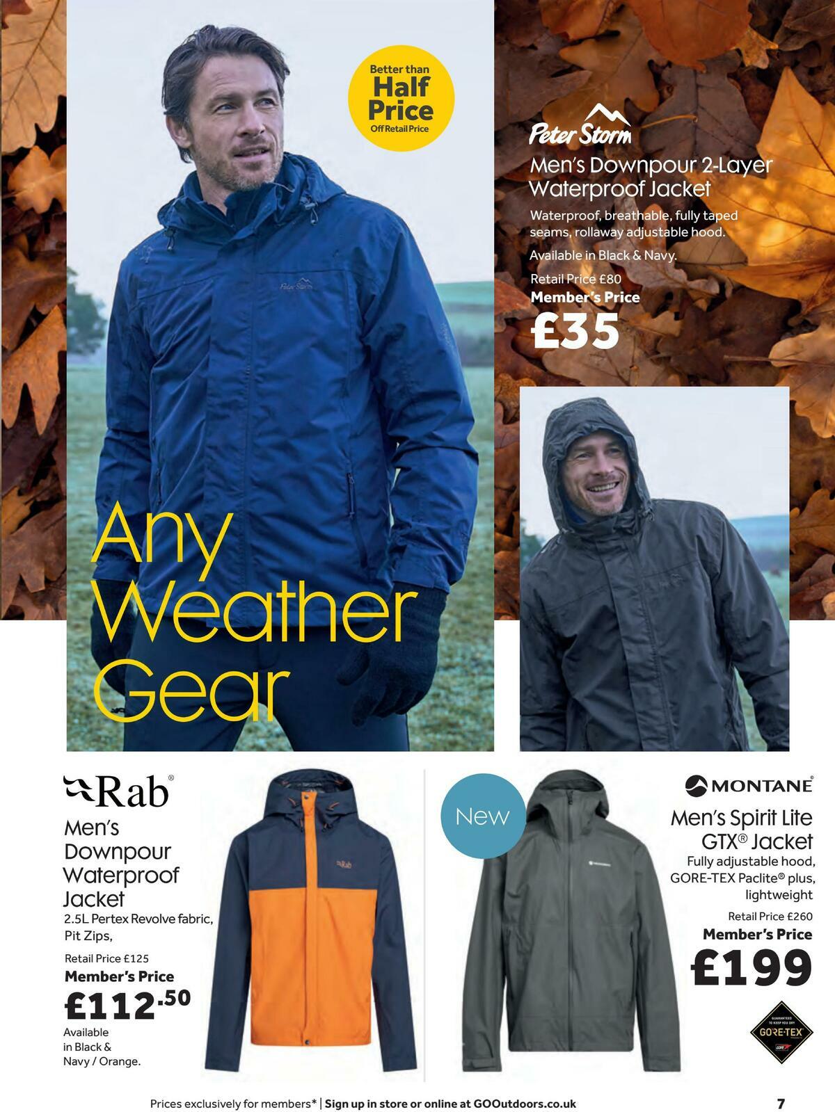 GO Outdoors Offers from 21 October