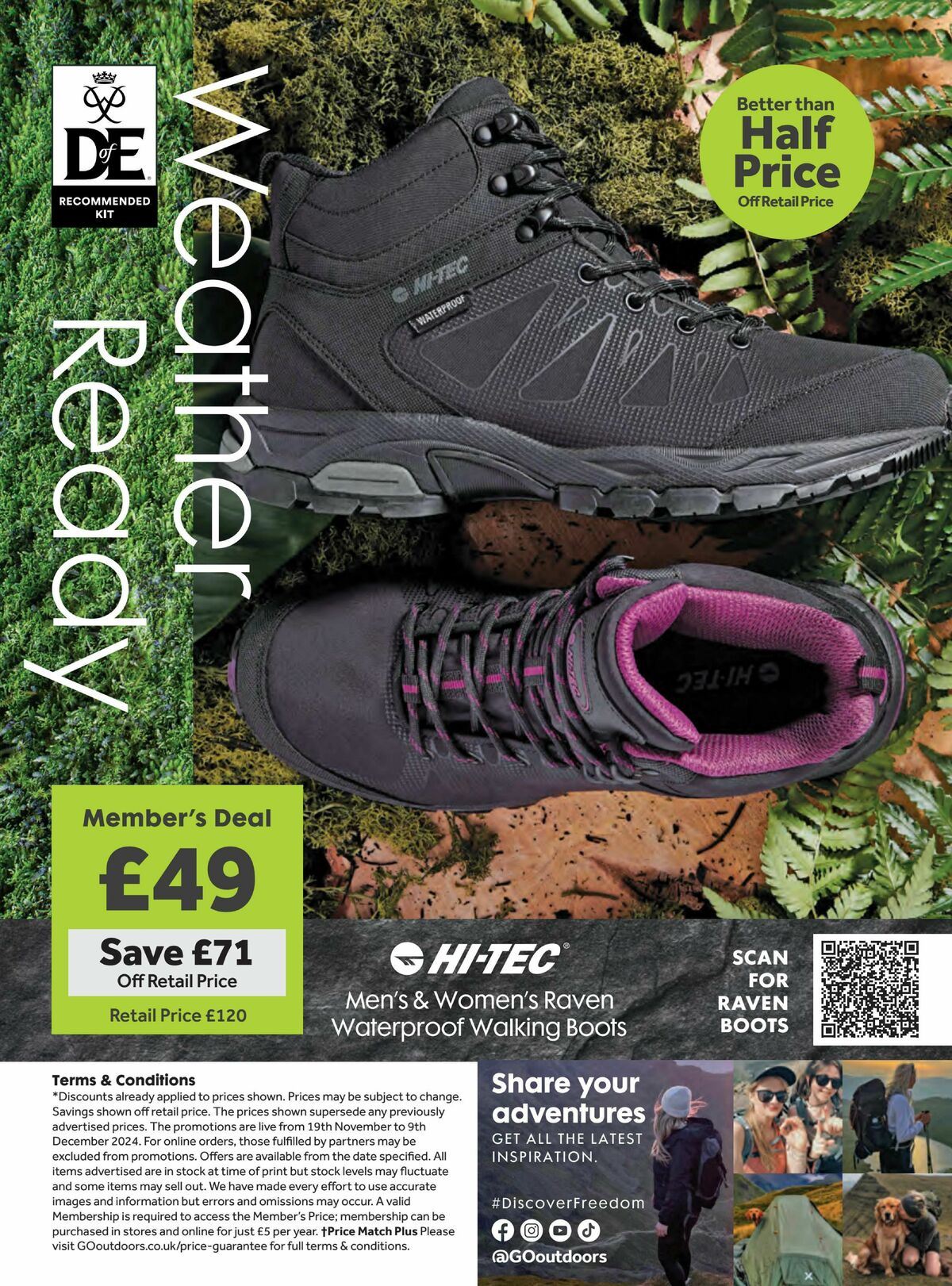 GO Outdoors Offers from 19 November