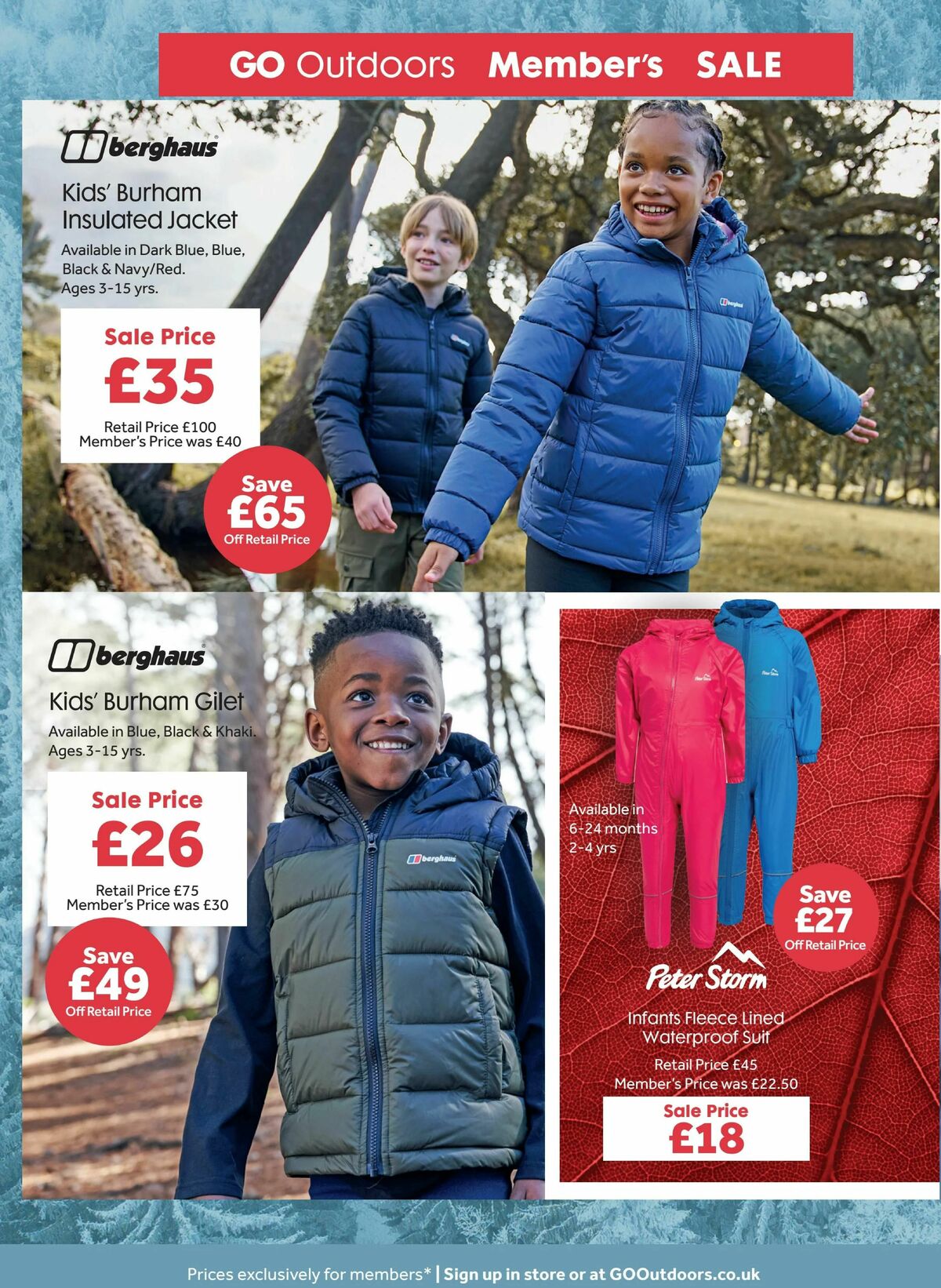 GO Outdoors Offers from 10 December