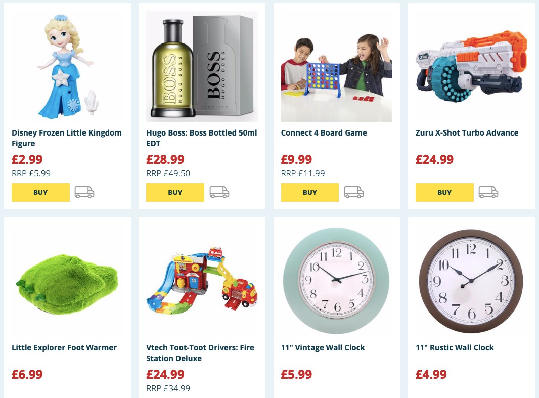 Home Bargains Offers from 29 December