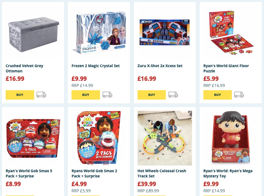 Home Bargains Offers from 29 December