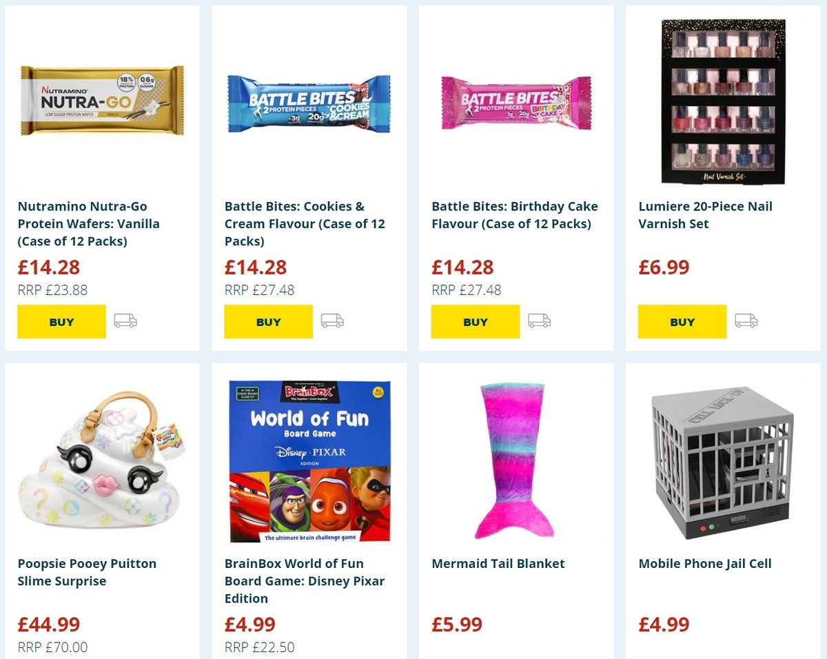 Home Bargains Offers from 8 January