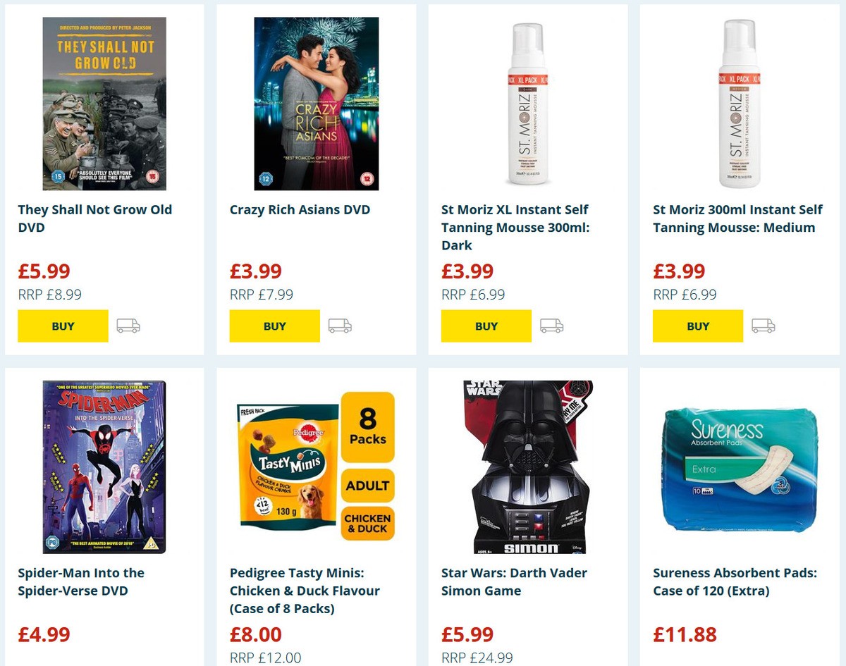 Home Bargains Offers from 27 May