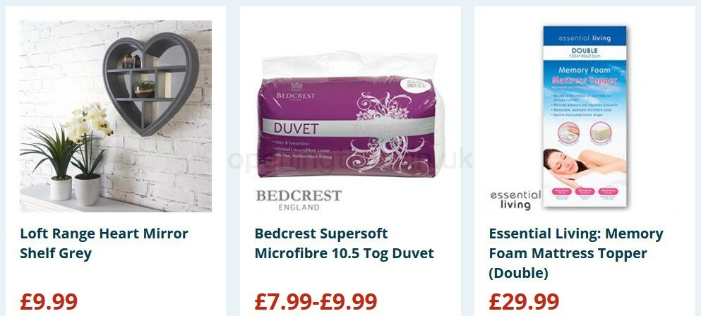 Home Bargains Offers from 7 October