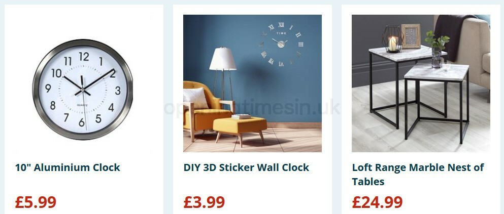 Home Bargains Offers from 7 October