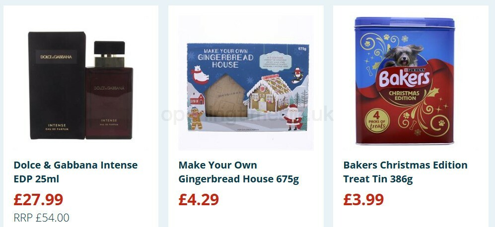 Home Bargains Offers from 7 October