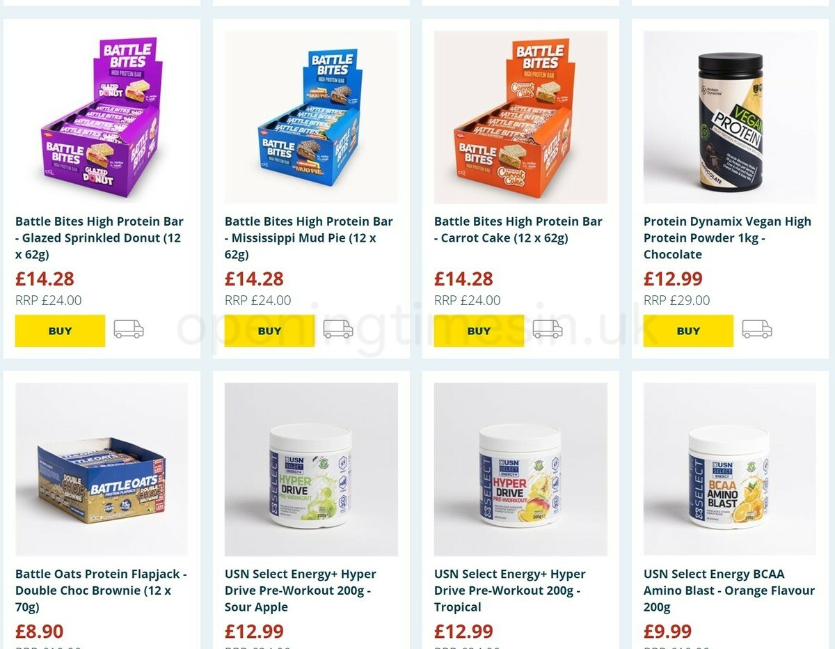 Home Bargains Offers from 21 December