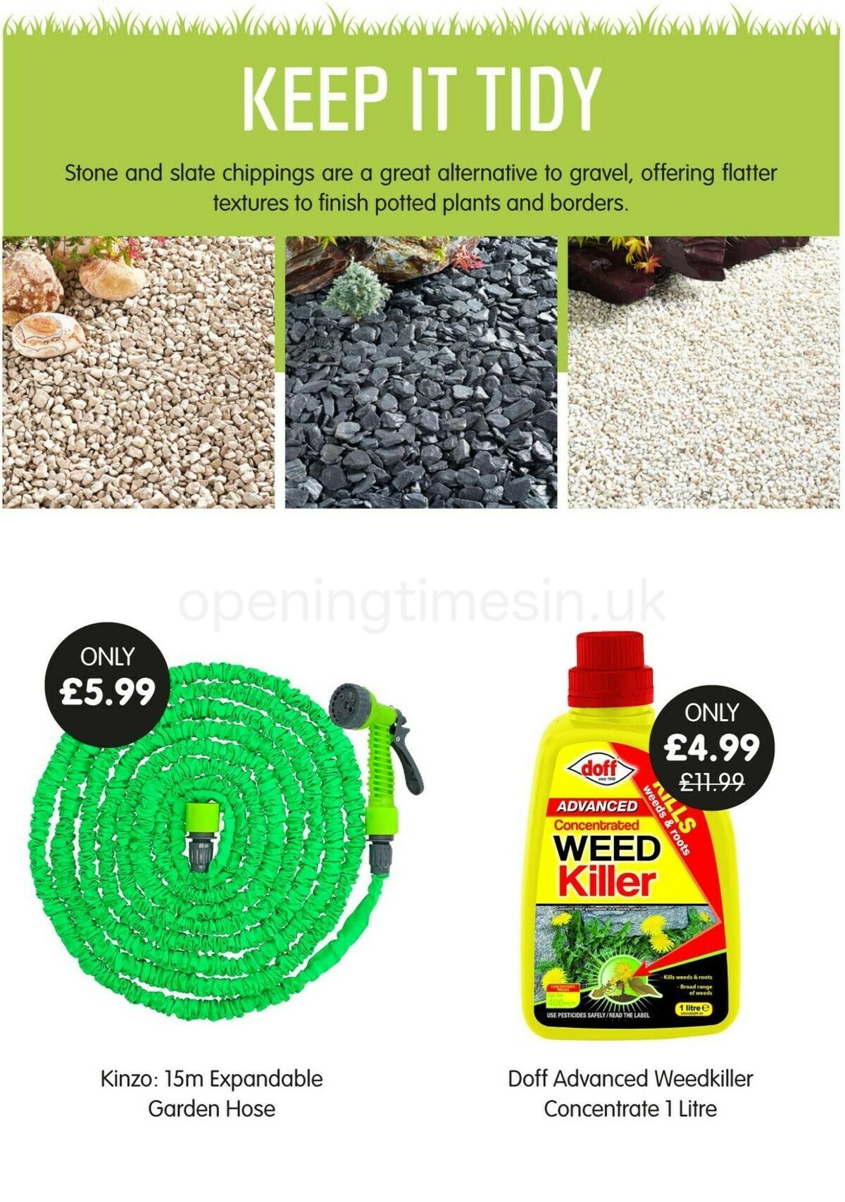 Home Bargains Garden Offers from 10 April