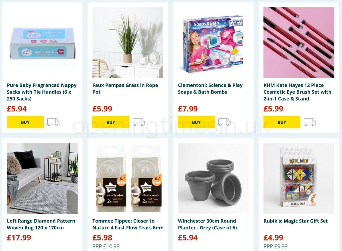 Home Bargains Offers from 8 June