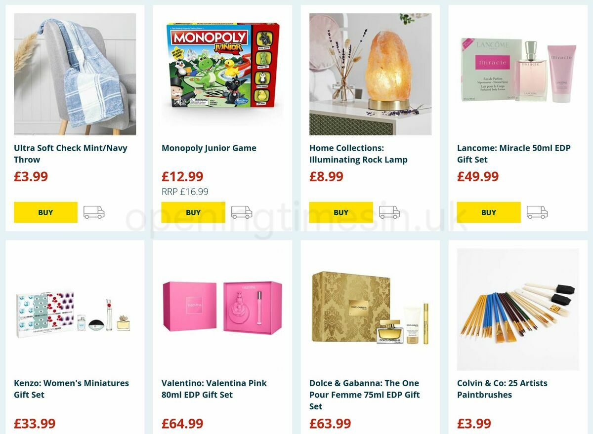 Home Bargains Offers from 4 August