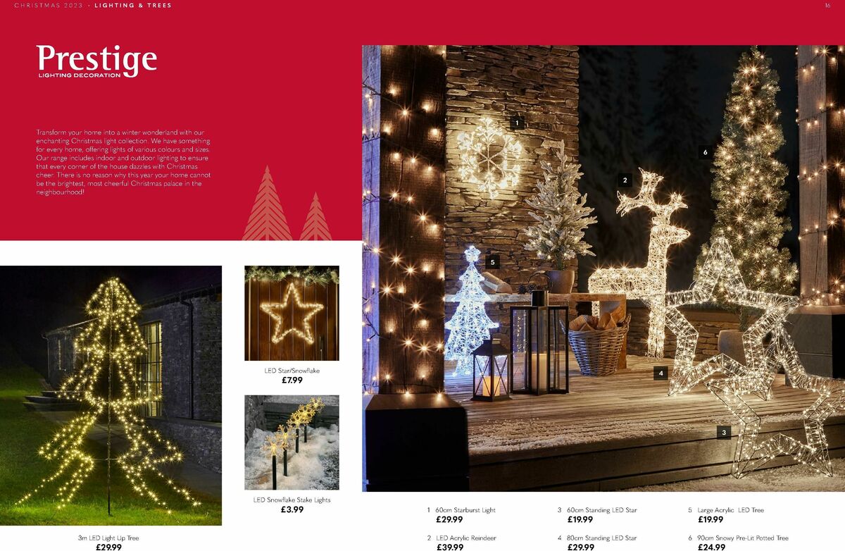 Home Bargains Christmas Lookbook Offers from 9 October