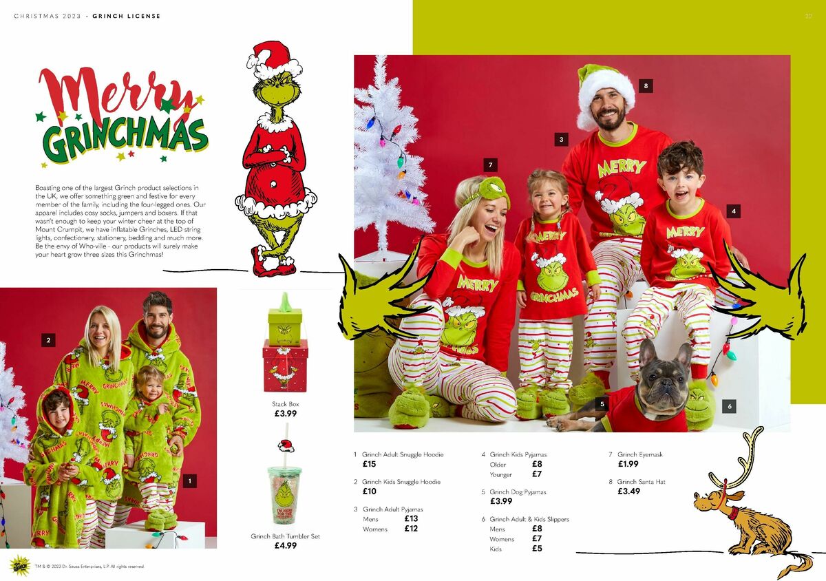 Home Bargains Christmas Lookbook Offers from 9 October