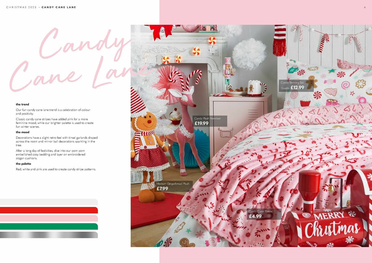 Home Bargains Christmas Lookbook Offers from 9 October