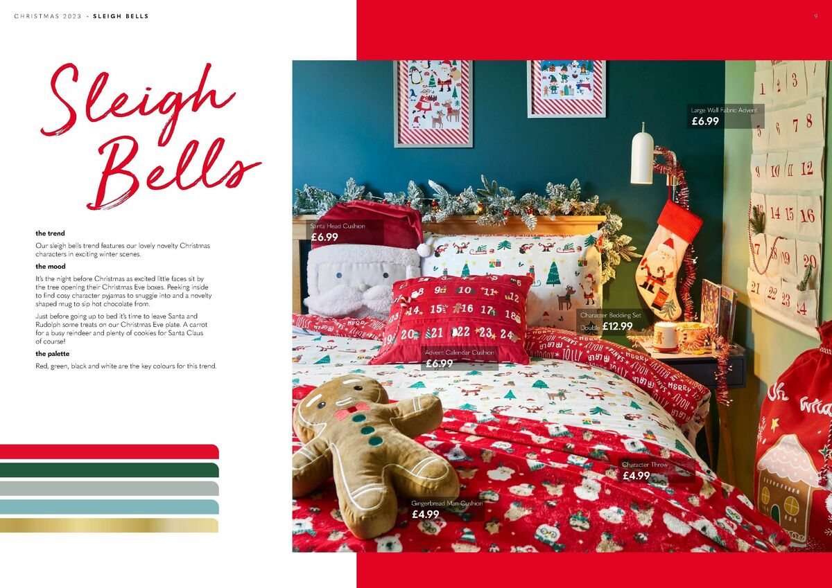 Home Bargains Christmas Lookbook Offers from 9 October