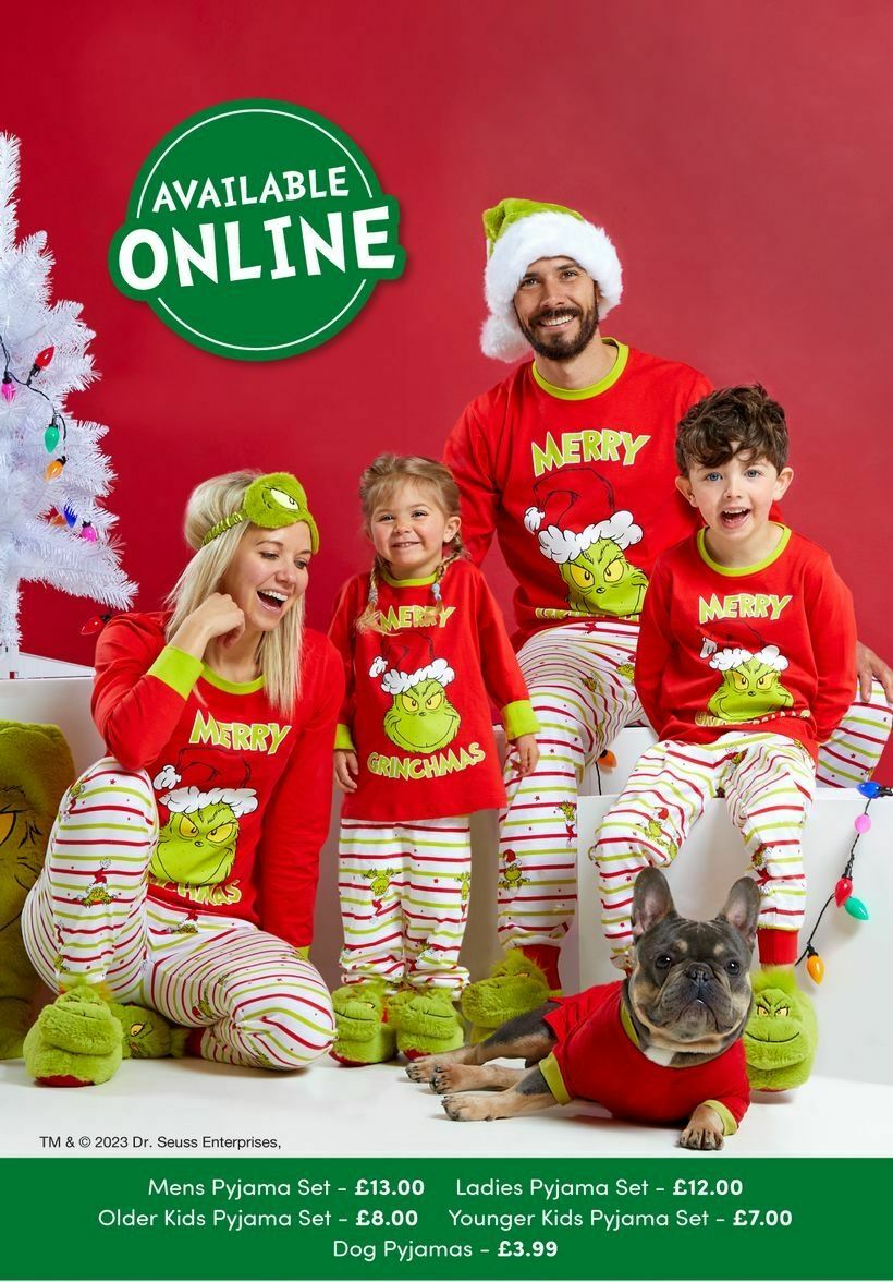 Home Bargains Get Cozy with The Grinch Offers from 3 November