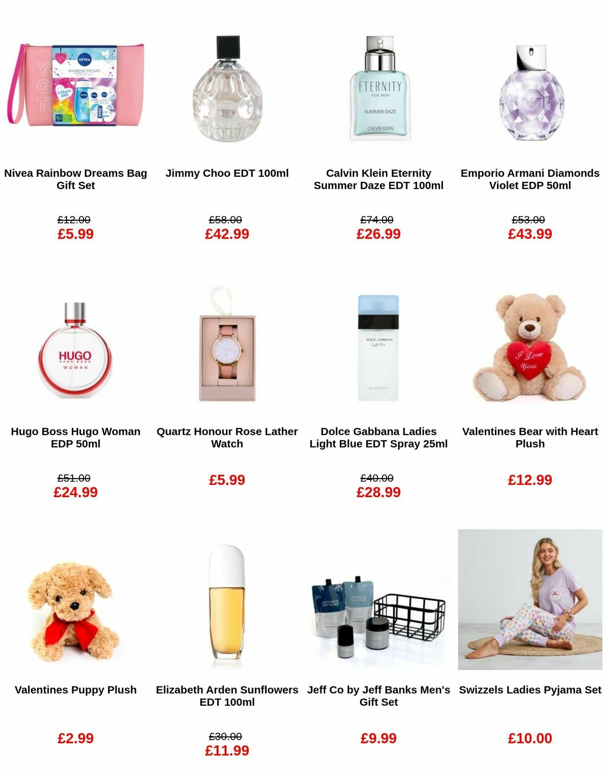 Home Bargains Valentine's Day Offers from 23 January