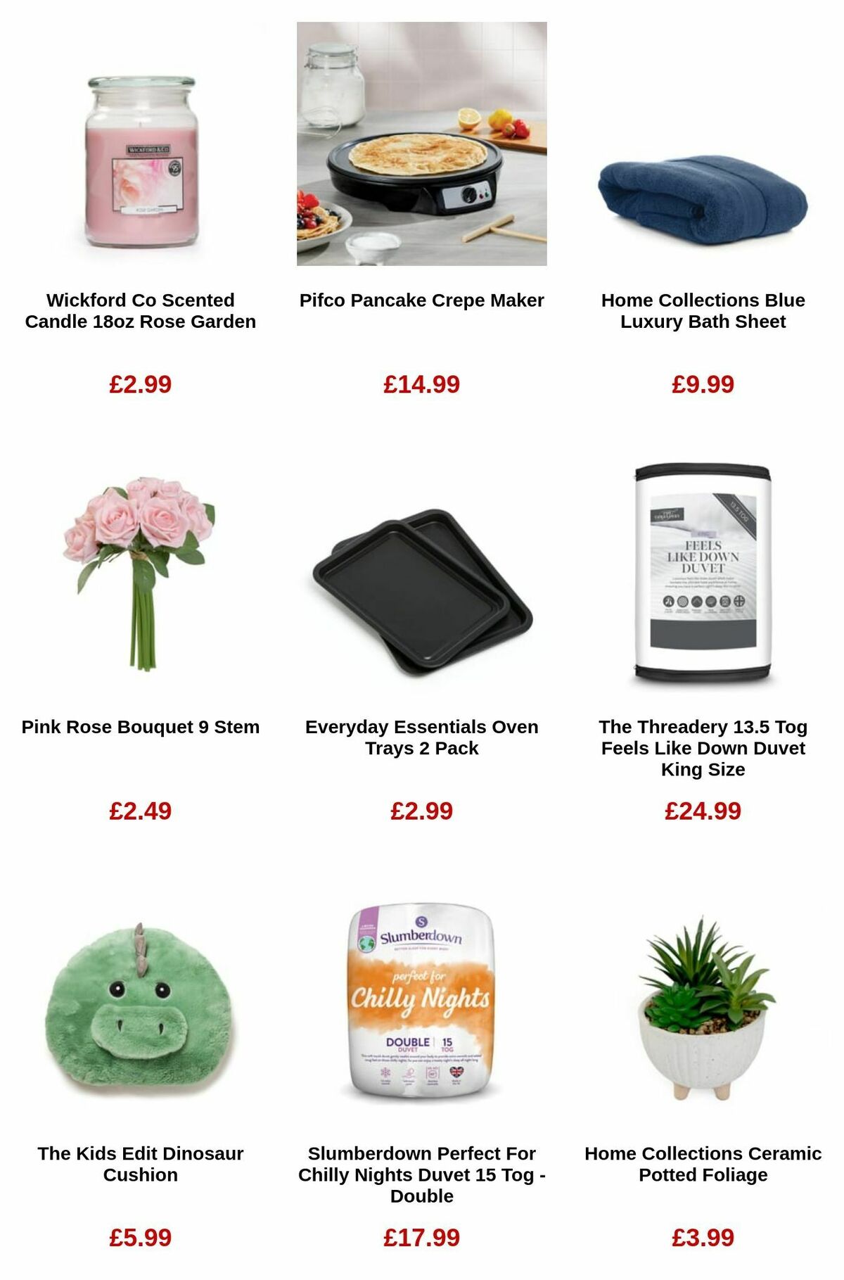 Home Bargains Offers from 13 February