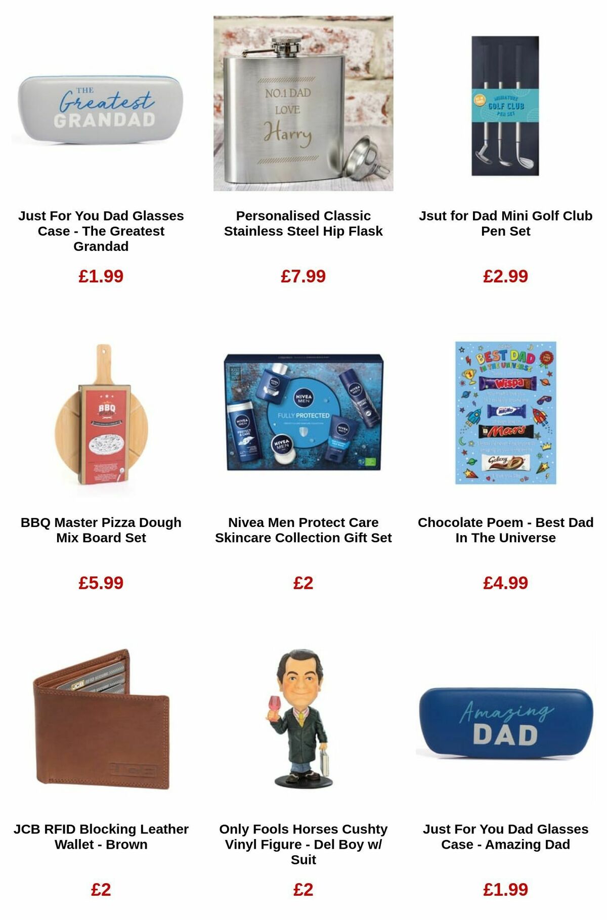 Home Bargains Father's Day Offers from 1 June