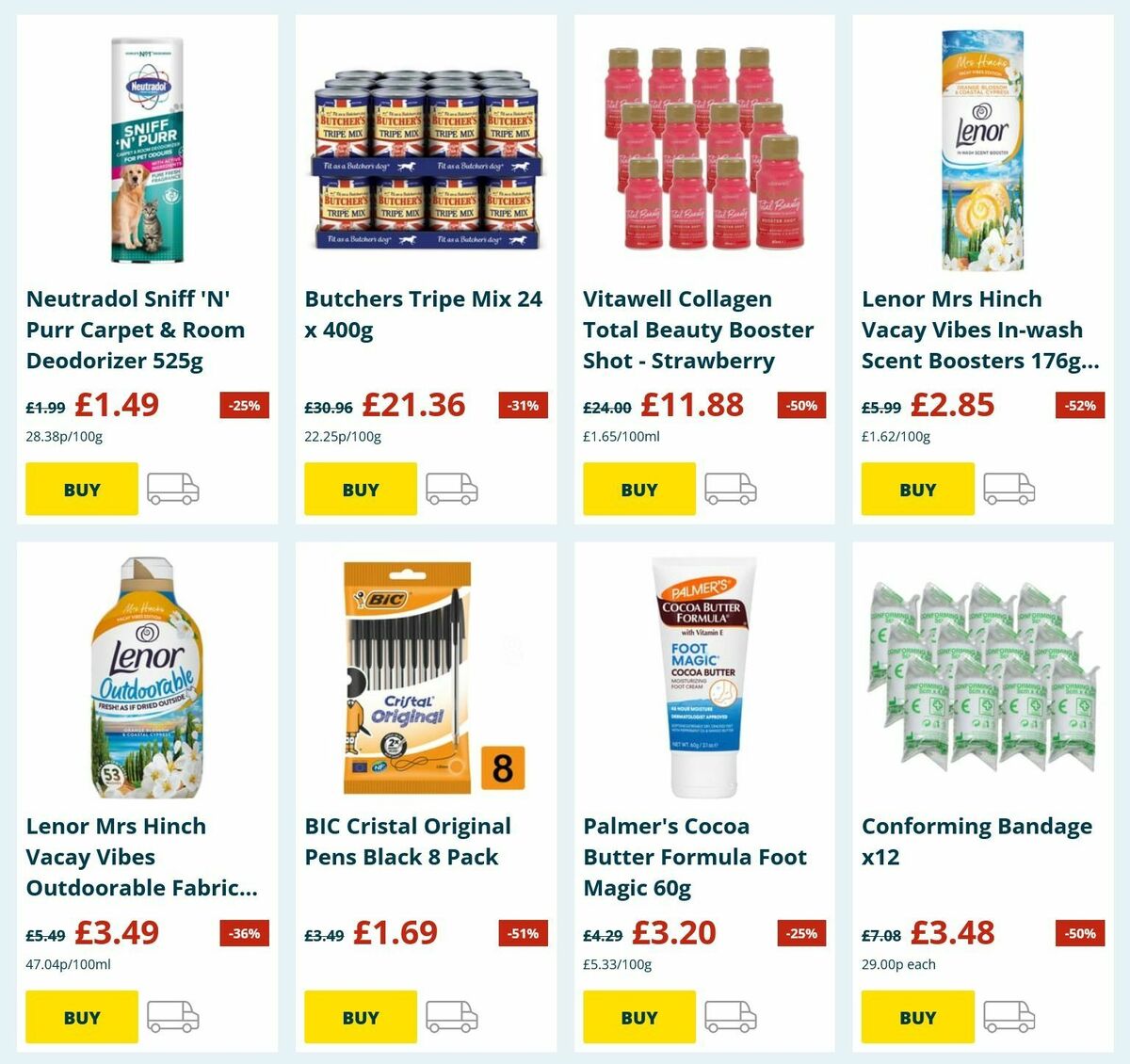 Home Bargains Offers from 10 August