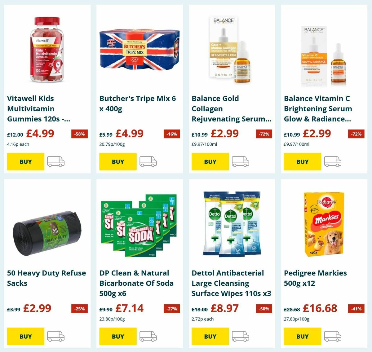 Home Bargains Offers from 10 August