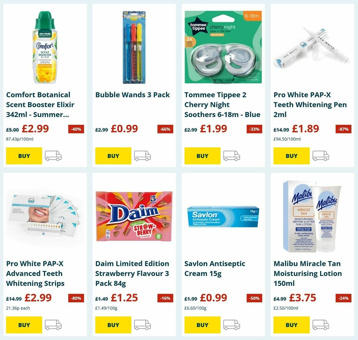 Home Bargains Offers from 10 August