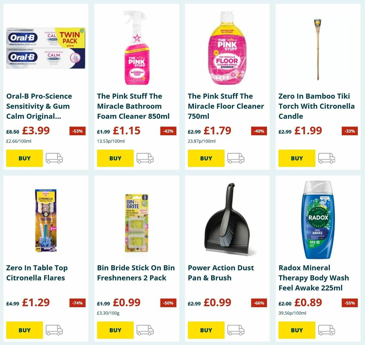 Home Bargains Offers from 10 August