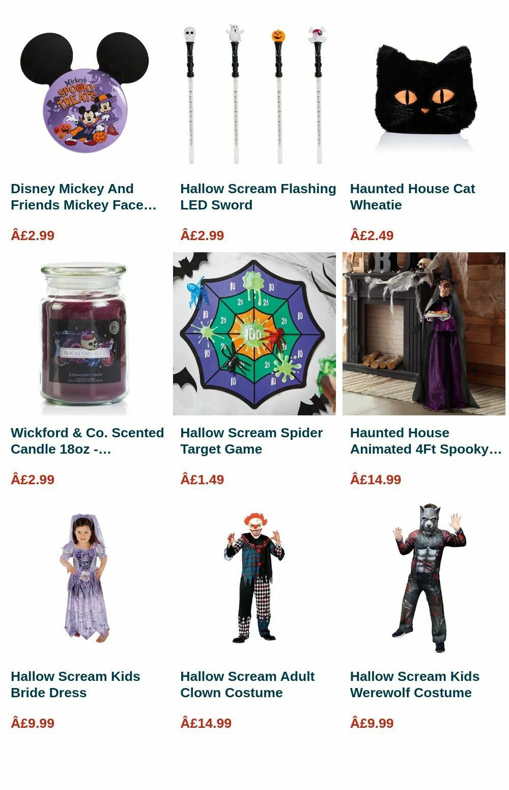 Home Bargains Halloween Offers from 3 September