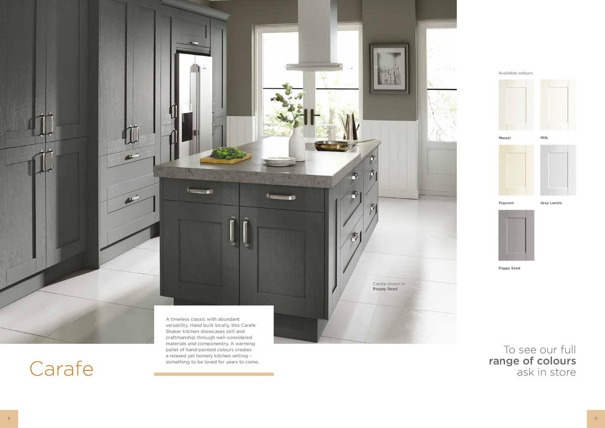 Homebase Copperbridge Kitchens Brochure Offers from 1 January