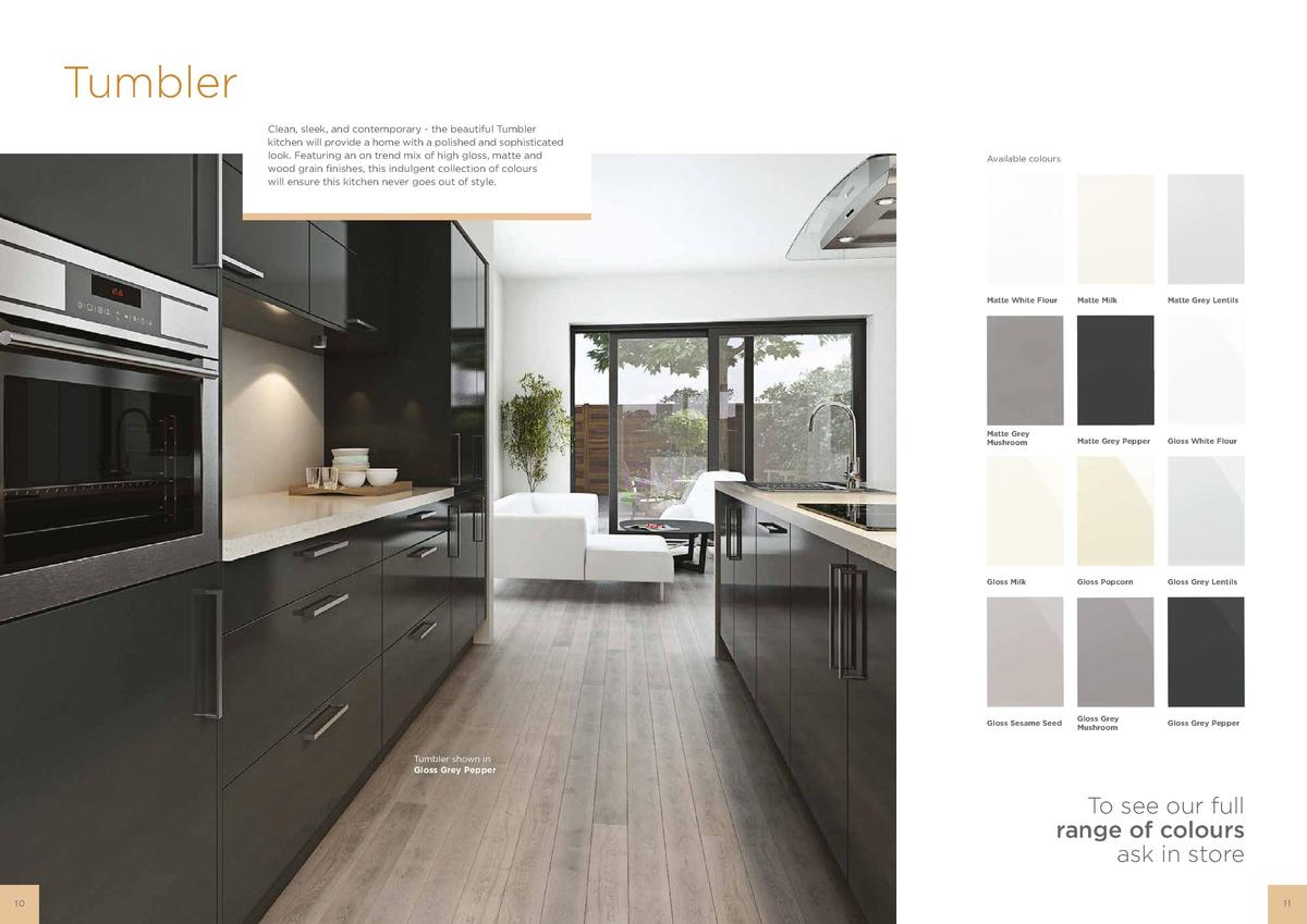 Homebase Copperbridge Kitchens Brochure Offers from 1 January