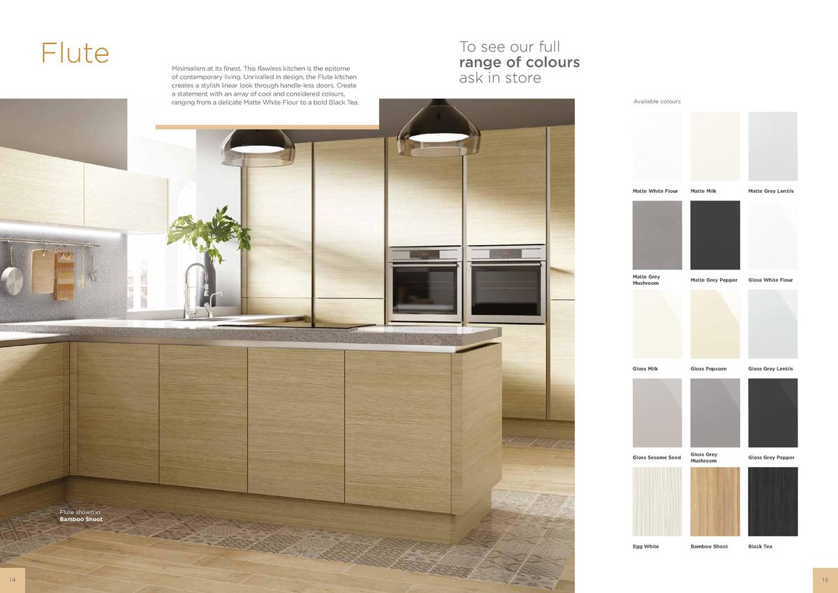 Homebase Copperbridge Kitchens Brochure Offers from 1 January