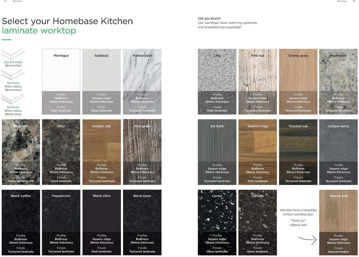 Homebase Kitchens Brochure Offers from 1 May