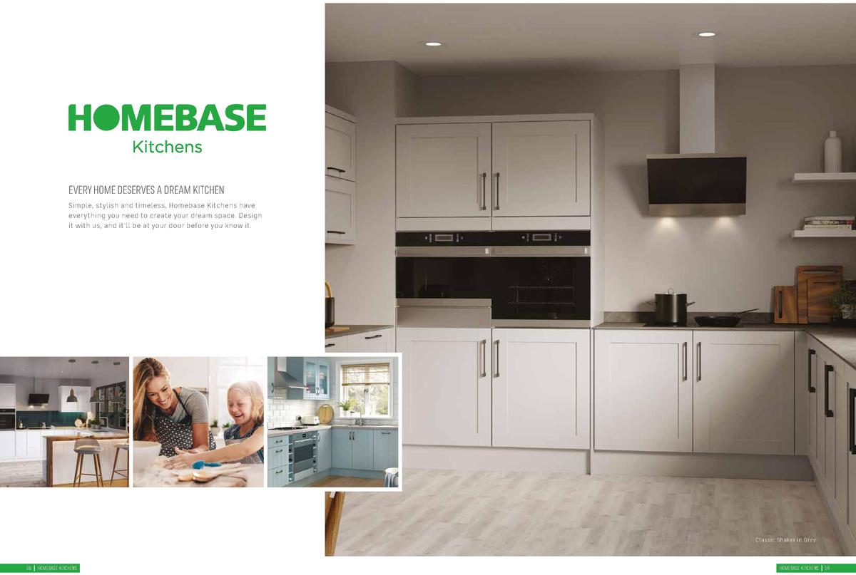 Homebase Copperbridge Kitchens Offers from 1 August