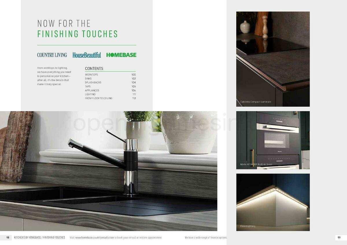 Homebase Kitchens by Homebase Offers from 1 December