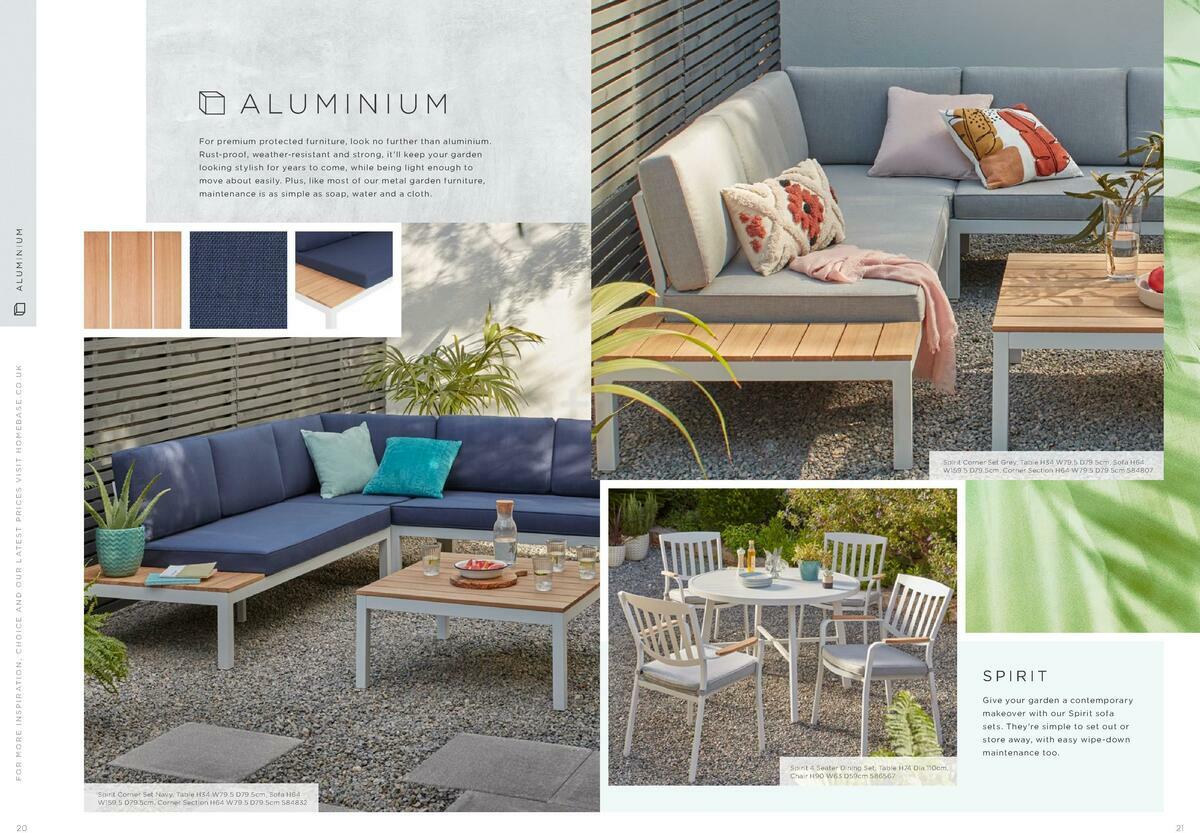 Homebase Outdoor Living Brochure Offers from 18 May