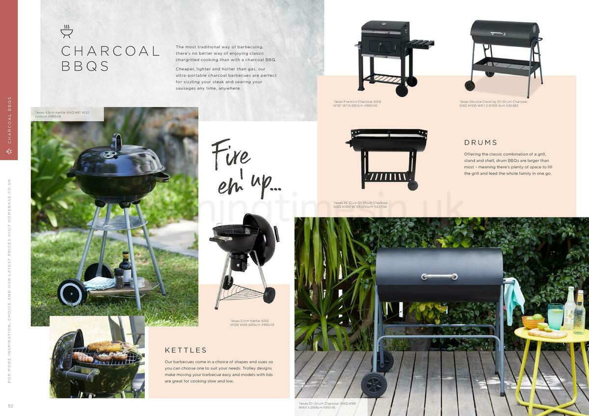 Homebase Outdoor Living Brochure Offers from 18 May