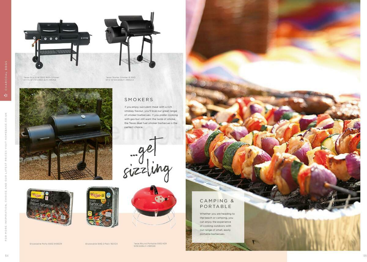 Homebase Outdoor Living Brochure Offers from 18 May