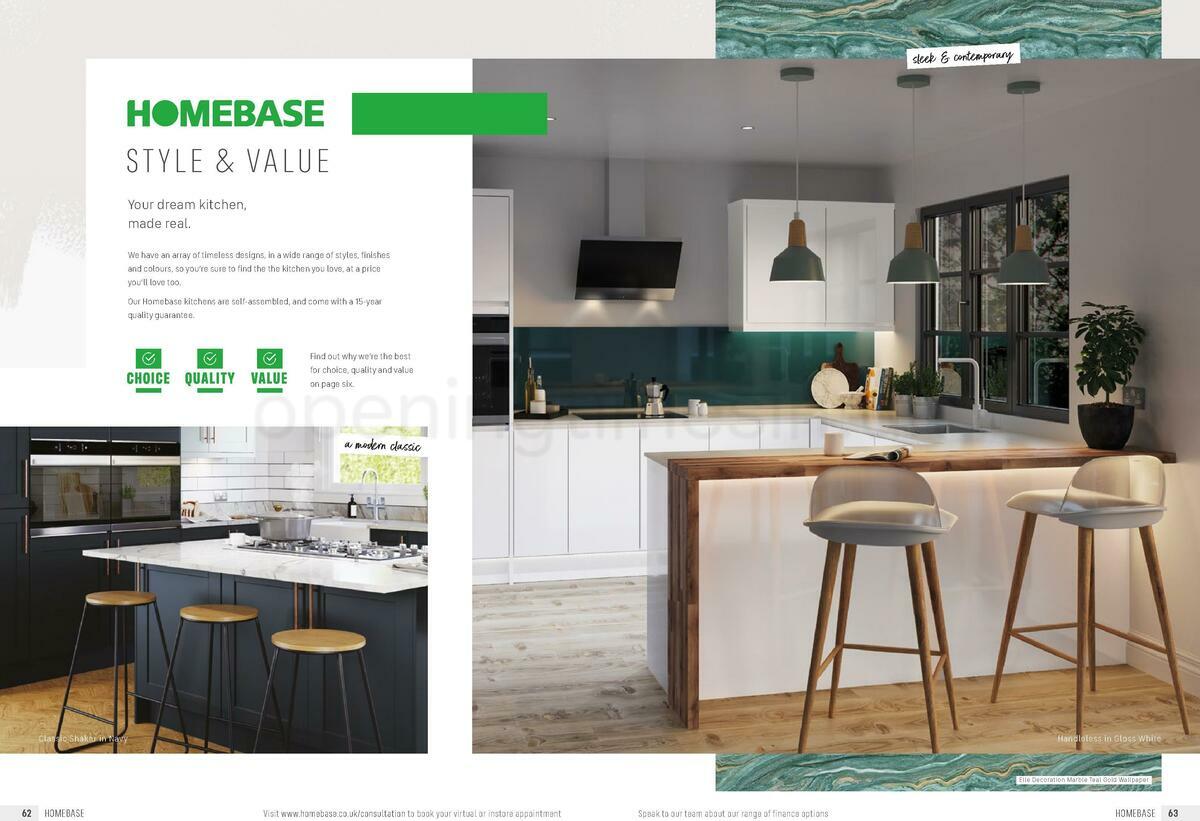 Homebase Kitchens by Homebase Offers from 1 February