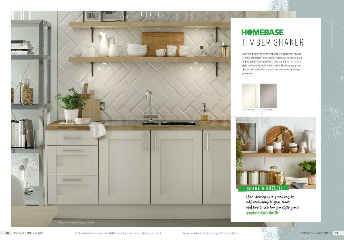 Homebase Kitchens by Homebase Offers from 1 February