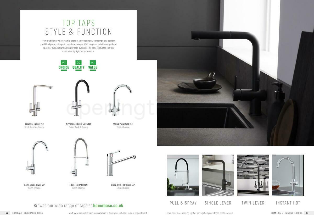 Homebase Kitchens by Homebase Offers from 1 February