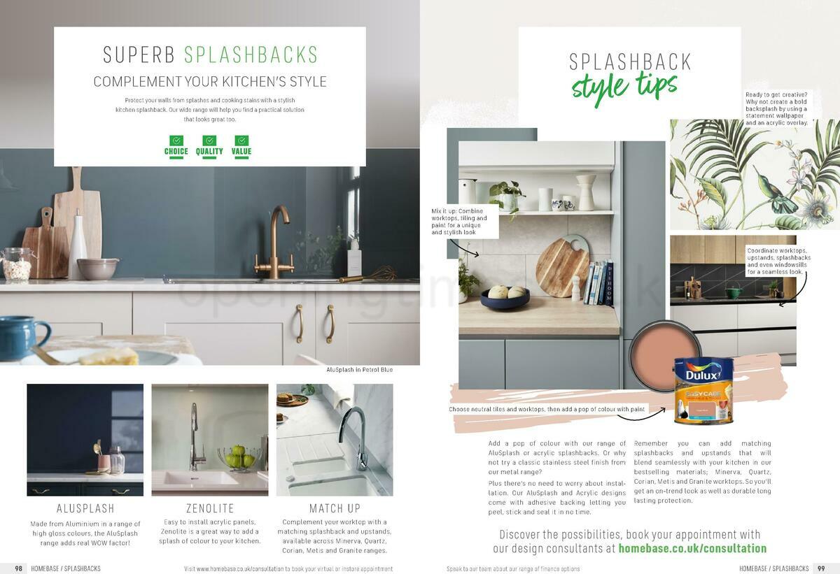 Homebase Kitchens by Homebase Offers from 1 February