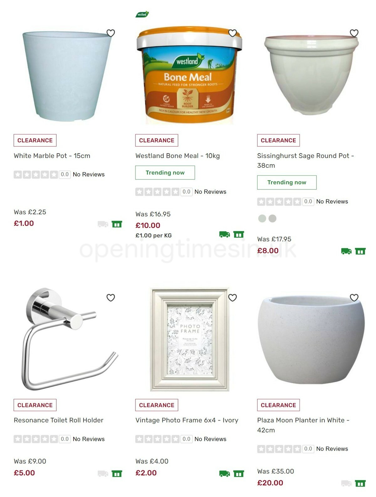 Homebase Offers from 6 October