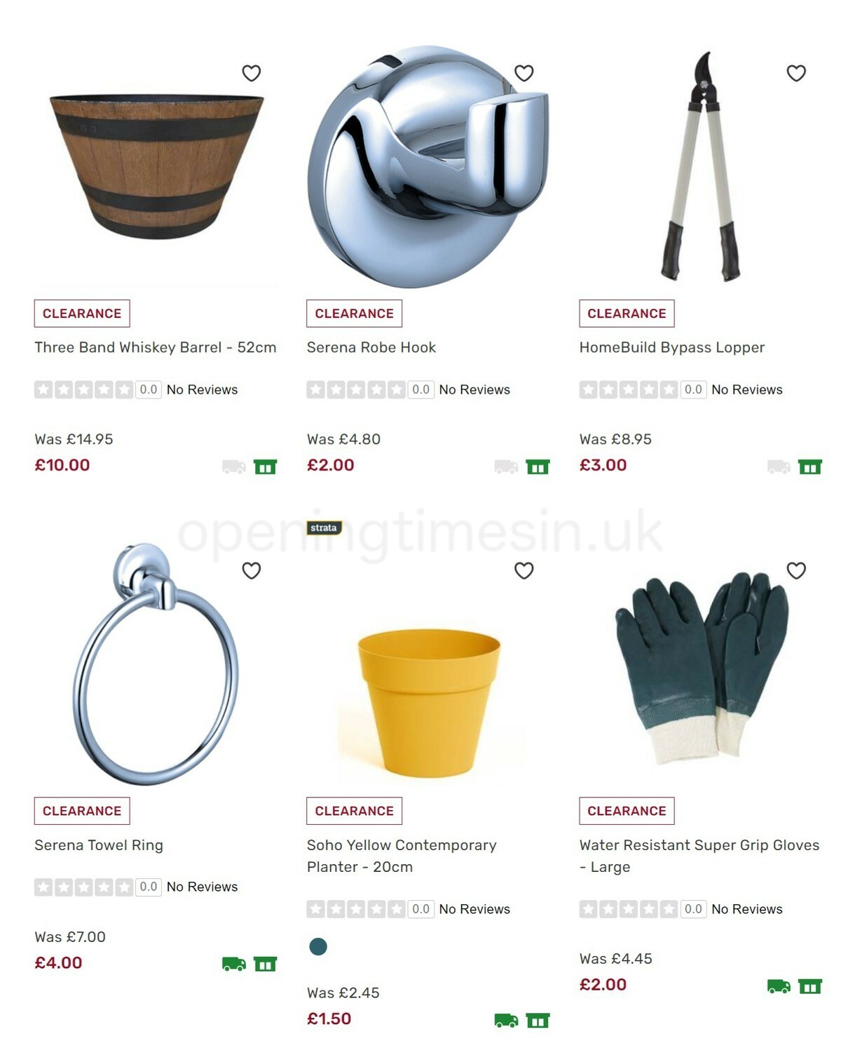 Homebase Offers from 6 October