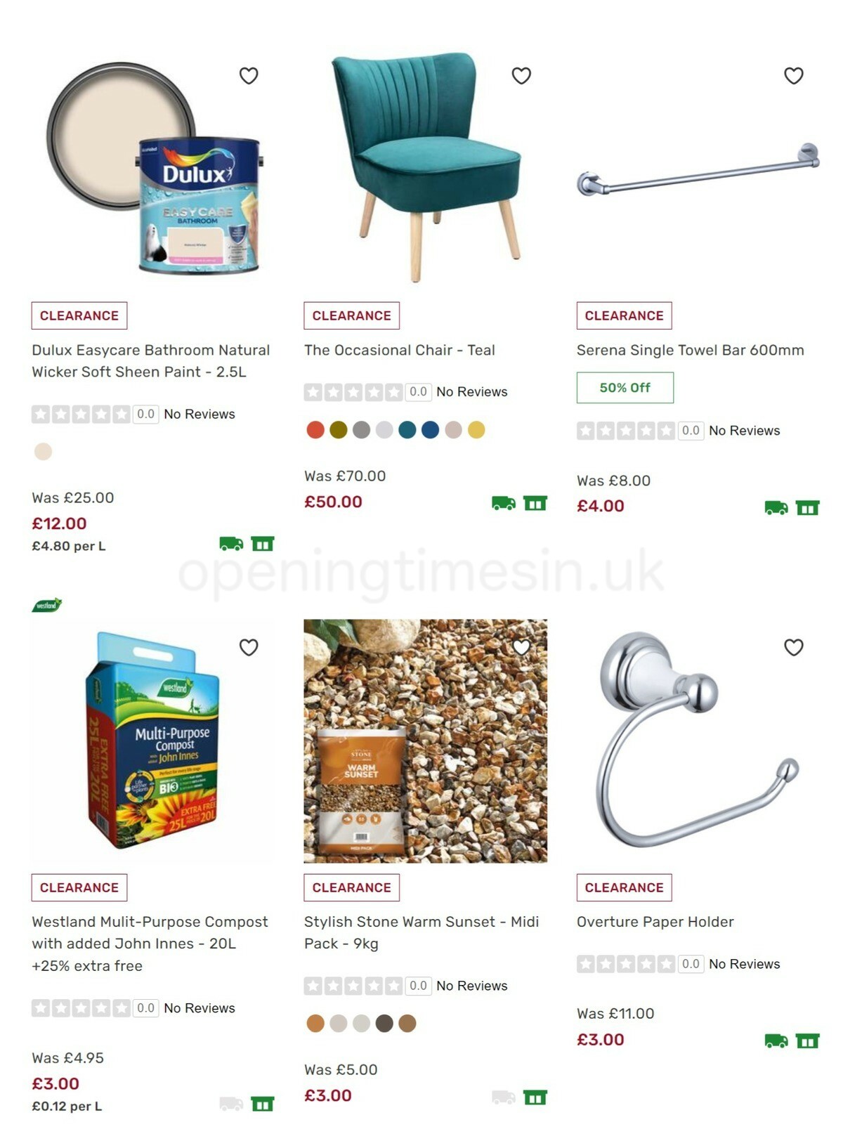 Homebase Offers from 6 October