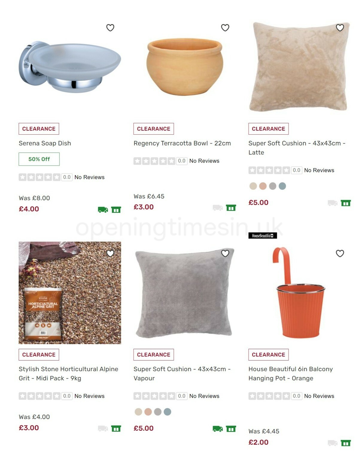 Homebase Offers from 6 October