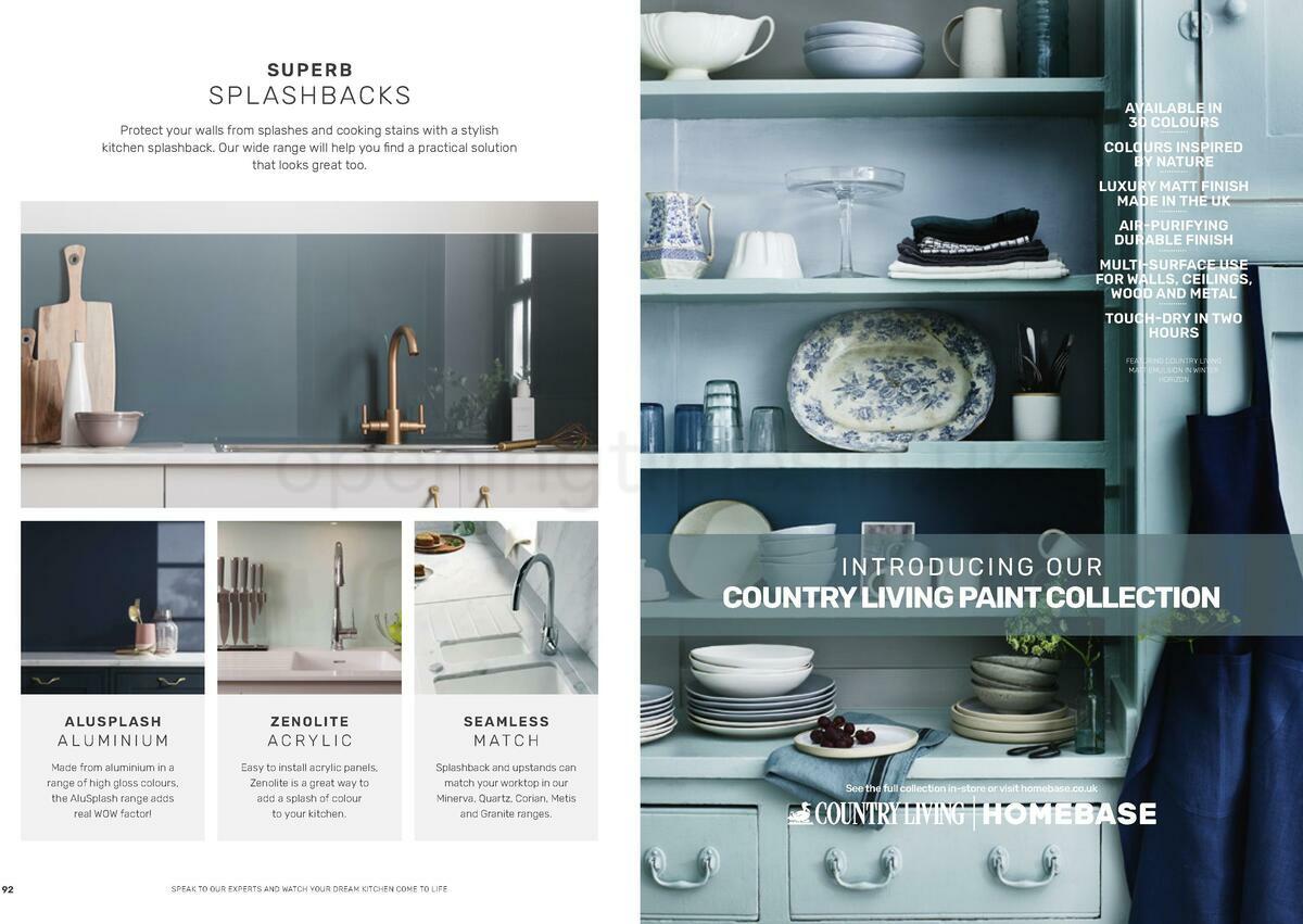 Homebase Kitchen Brochure Offers from 28 November