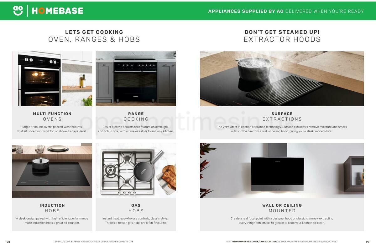 Homebase Kitchen Brochure Offers from 28 November